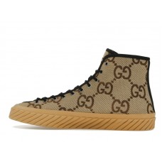 Gucci Maxi GG High Top Beige Ebony