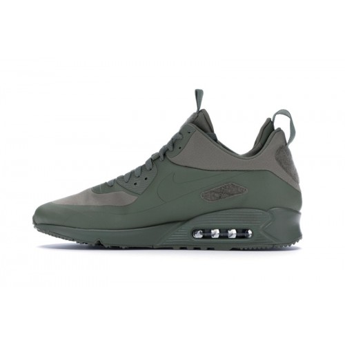 Nike Air Max 90 Sneakerboot Patch Green - мужская сетка размеров