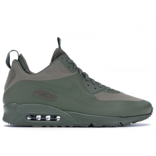 Nike Air Max 90 Sneakerboot Patch Green - мужская сетка размеров