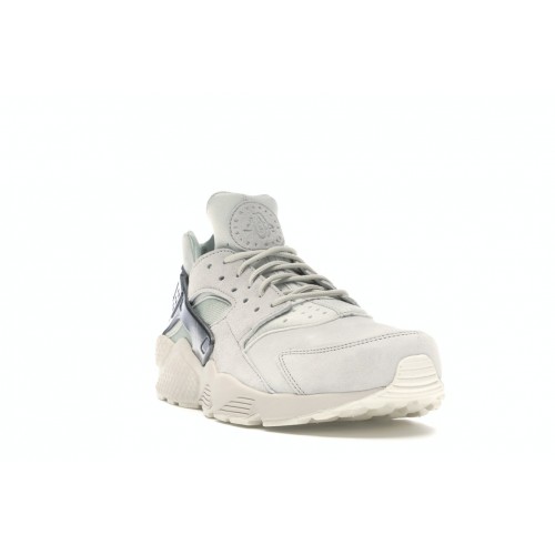 Кроссы Nike Air Huarache Run Prm Light Bone Metallic Cool Grey-Sail - мужская сетка размеров