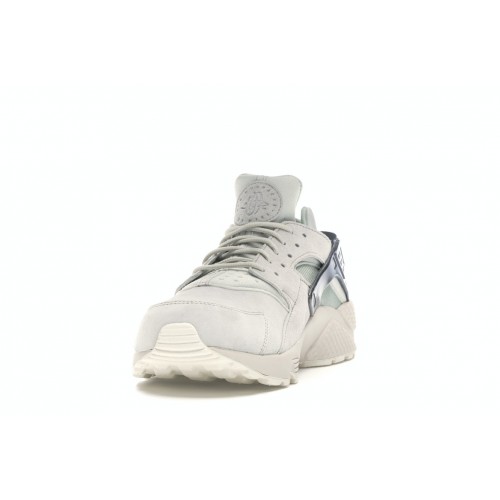 Кроссы Nike Air Huarache Run Prm Light Bone Metallic Cool Grey-Sail - мужская сетка размеров