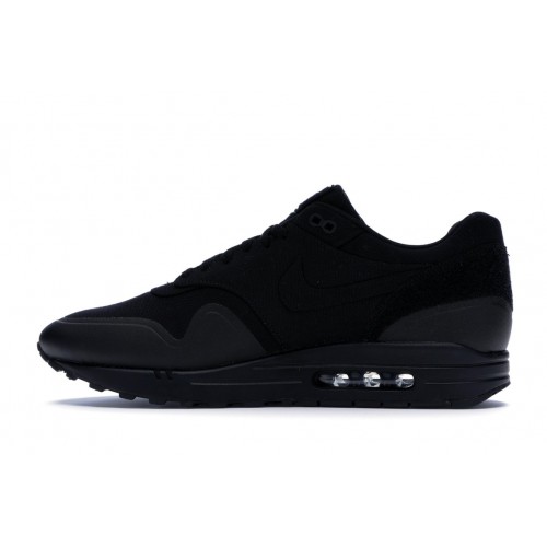 Кроссы Nike Air Max 1 Patch Black - мужская сетка размеров