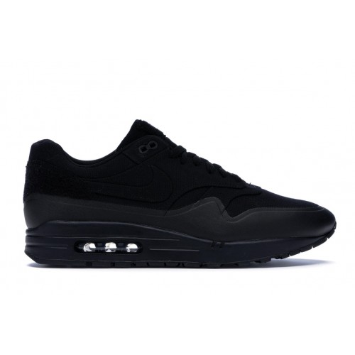 Кроссы Nike Air Max 1 Patch Black - мужская сетка размеров