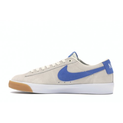 Мужские кроссовки Nike SB Blazer Low Pale Ivory Pacific Blue