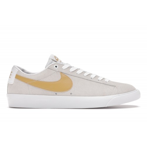 Мужские кроссовки Nike SB Blazer Low GT Grey Yellow