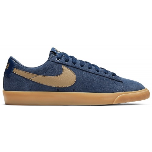 Мужские кроссовки Nike SB Blazer Low GT Navy Gum