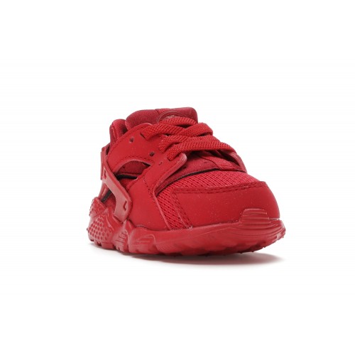 Кроссы Nike Huarache Run University Red (TD) - детская сетка размеров