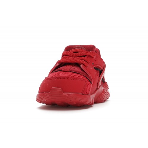 Кроссы Nike Huarache Run University Red (TD) - детская сетка размеров