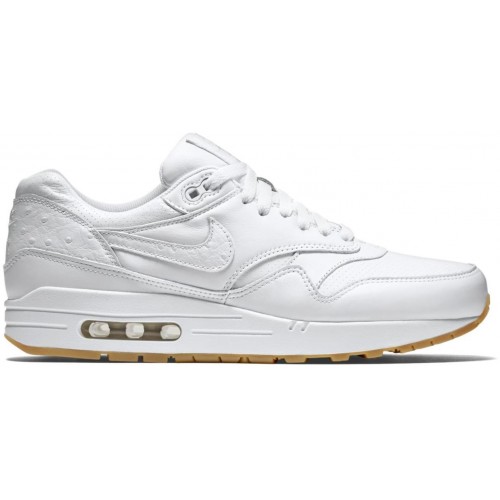 Кроссы Nike Air Max 1 White Gum - мужская сетка размеров