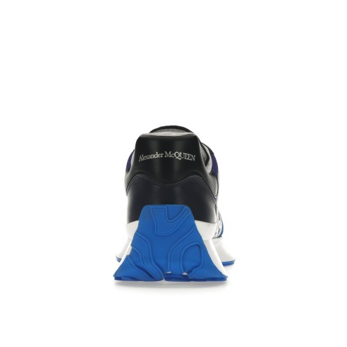 Кроссы Alexander McQueen Sprint Runner Sea Blue - мужская сетка размеров