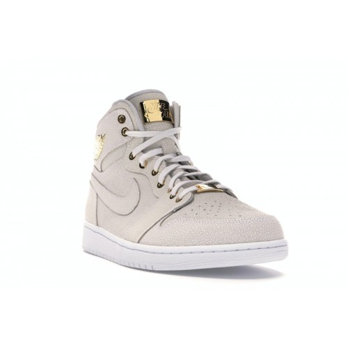 Кроссы Jordan 1 Retro Pinnacle White - мужская сетка размеров