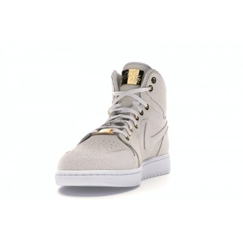 Кроссы Jordan 1 Retro Pinnacle White - мужская сетка размеров