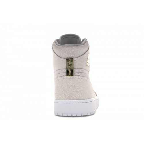 Кроссы Jordan 1 Retro Pinnacle White - мужская сетка размеров