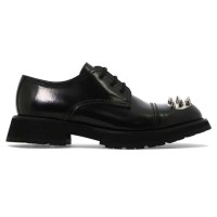 Alexander McQueen Monkstrap Lace-Up Shoe Black