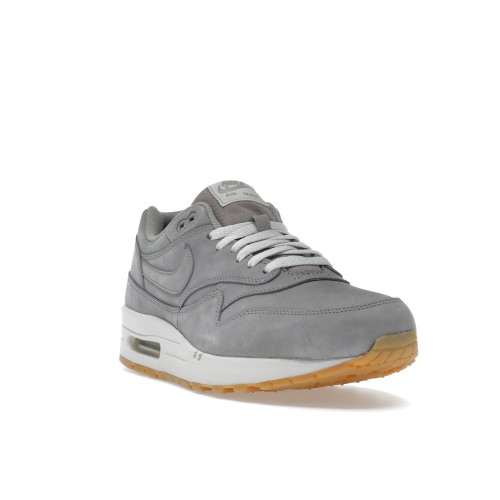 Кроссы Nike Air Max 1 Grey Gum - мужская сетка размеров