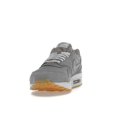 Кроссы Nike Air Max 1 Grey Gum - мужская сетка размеров