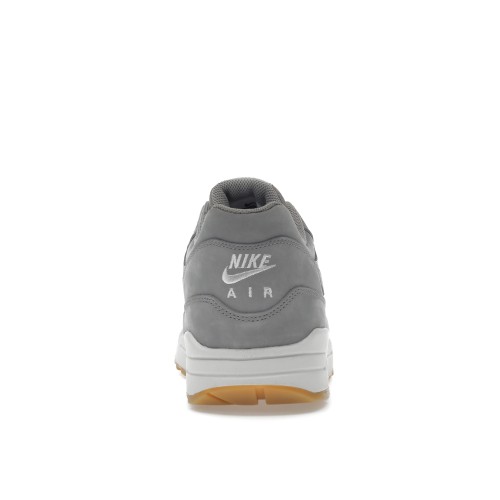 Кроссы Nike Air Max 1 Grey Gum - мужская сетка размеров