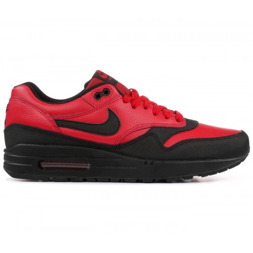 Кроссы Nike Air Max 1 Ltr Premium Gym Red/Black - мужская сетка размеров