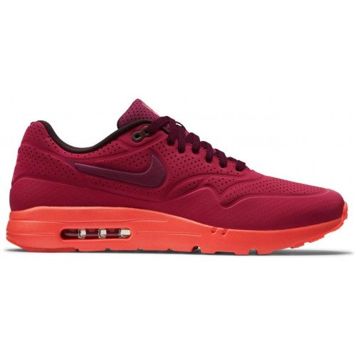 Кроссы Nike Air Max 1 Ultra Moire Gym Red - мужская сетка размеров