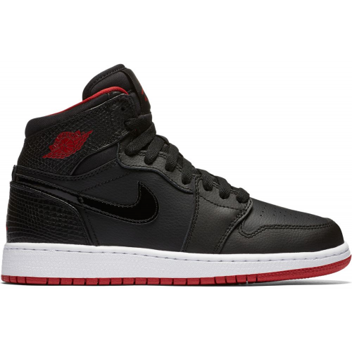 Кроссы Jordan 1 Retro High Bred Snake (GS) - подростковая сетка размеров