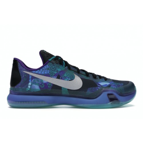 Кроссы Nike Kobe 10 Peach Jam - мужская сетка размеров