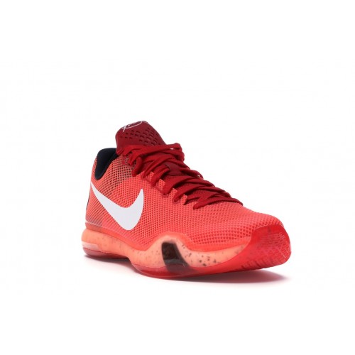 Кроссы Nike Kobe 10 Hot Lava - мужская сетка размеров