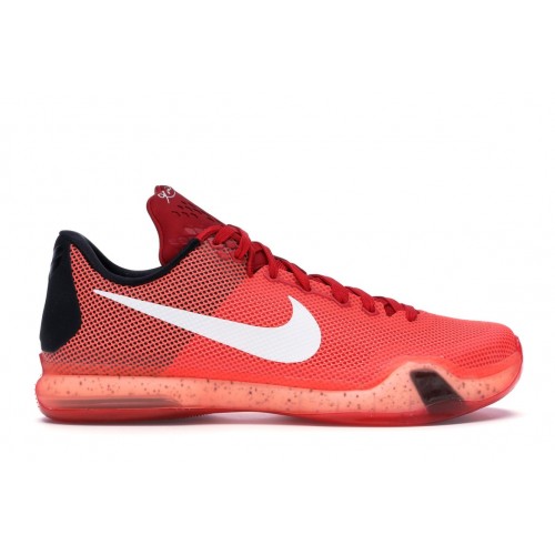 Кроссы Nike Kobe 10 Hot Lava - мужская сетка размеров