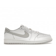 Кроссовки Jordan 1 Retro Low White Neutral Grey (2015)