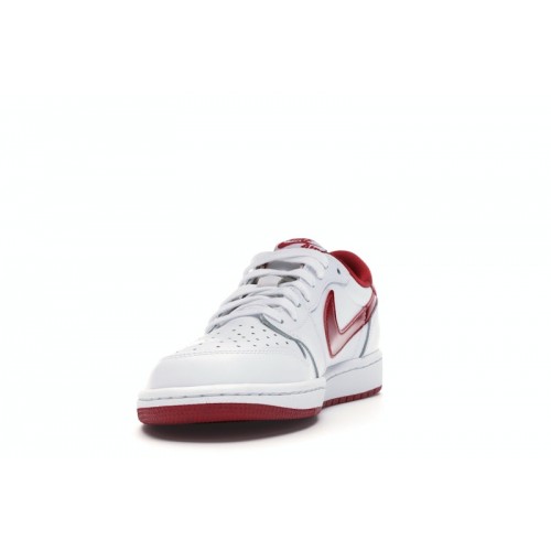 Air Jordan 1 Retro Low OG Varsity Red - мужская сетка размеров