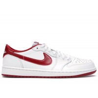 Jordan 1 Retro Low White Varsity Red