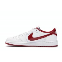 Jordan 1 Retro Low White Varsity Red