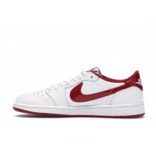 Jordan 1 Retro Low White Varsity Red