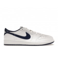 Кроссовки Jordan 1 Retro Low Metallic Blue