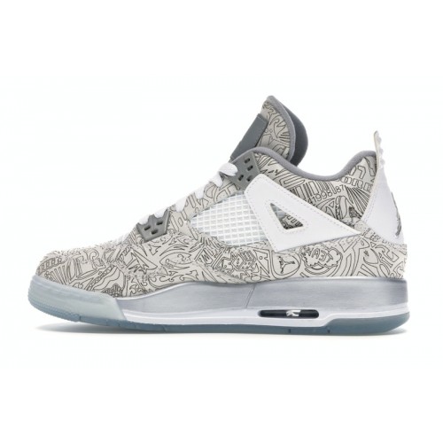 Кроссы Jordan 4 Retro Laser (GS) - подростковая сетка размеров