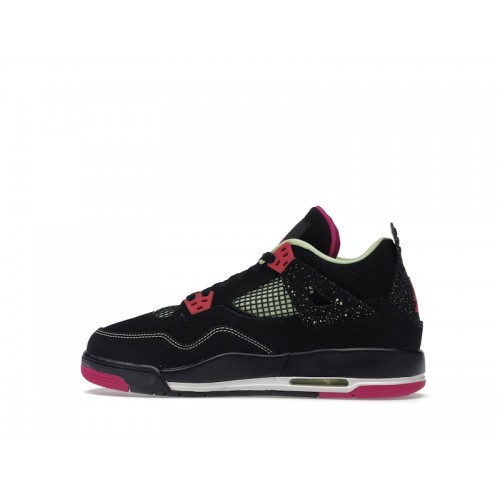 Кроссы Jordan 4 Retro Fuschia (GS) - подростковая сетка размеров