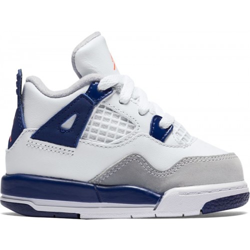 Air Jordan 4 Retro GT Deep Royal Blue - детская сетка размеров