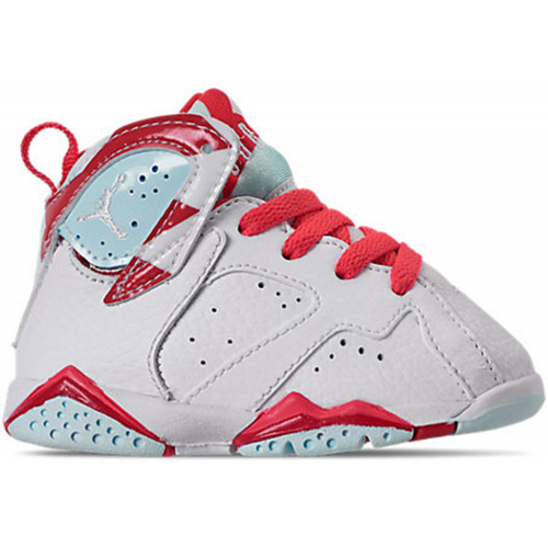 Кроссы Jordan 7 Retro Topaz Mist (TD) - детская сетка размеров