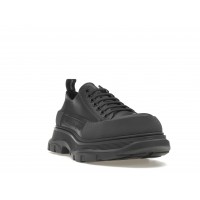 Alexander McQueen Tread Slick Low Lace Up Leather Grey