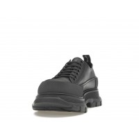 Alexander McQueen Tread Slick Low Lace Up Leather Grey