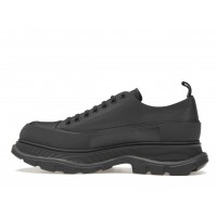 Alexander McQueen Tread Slick Low Lace Up Leather Grey