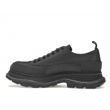 Кроссовки Alexander McQueen Tread Slick Low Lace Up Leather Grey