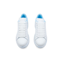 Женские Alexander McQueen Oversized White Aquamarina (W)