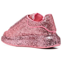 Женские Alexander McQueen Oversized Pink Glitter (W)