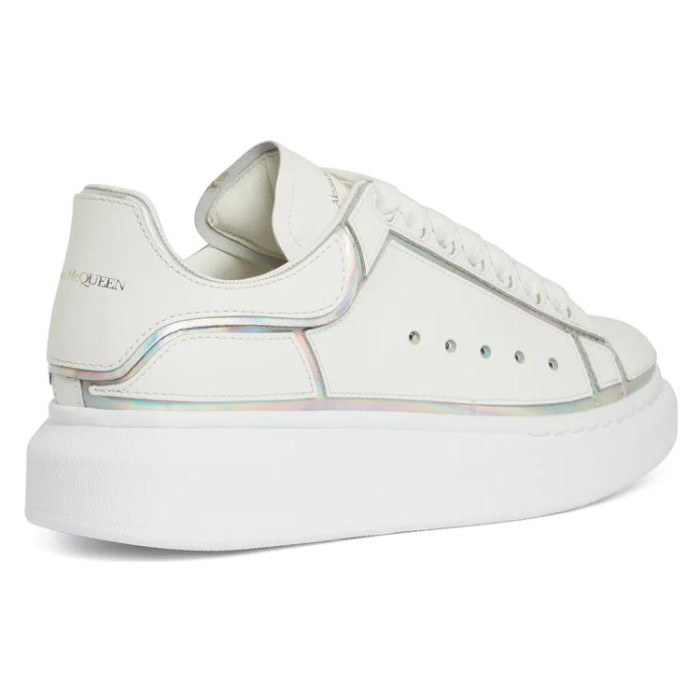 Alexander McQueen Oversized White Silver Holo (W) - женская сетка размеров Alexander McQueen Oversized White Silver Holo (W) - женская сетка размеров