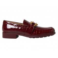 Женские Bottega Veneta Monsieur Loafers Bordeaux (W)