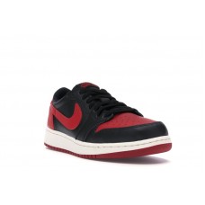 Подростковые Jordan 1 Retro Low Bred (2015) (GS)