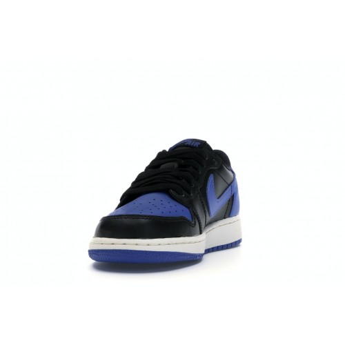 Кроссы Jordan 1 Retro Low Royal Blue (GS) - подростковая сетка размеров