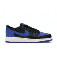 Подростковые кроссовки Jordan 1 Retro Low Royal Blue (GS)