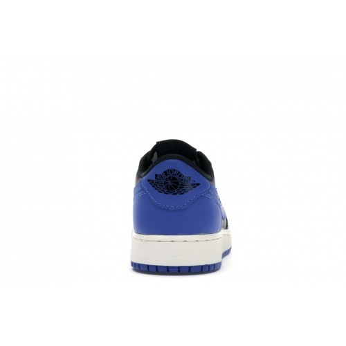 Кроссы Jordan 1 Retro Low Royal Blue (GS) - подростковая сетка размеров