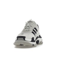Женские кроссовки Balenciaga x adidas Triple S White Black (W)